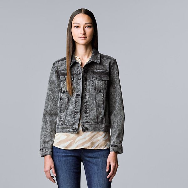 Women s Simply Vera Vera Wang Jean Jacket