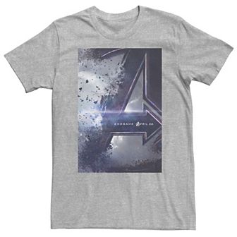 Big & Tall Marvel Avengers Endgame Movie Poster Tee
