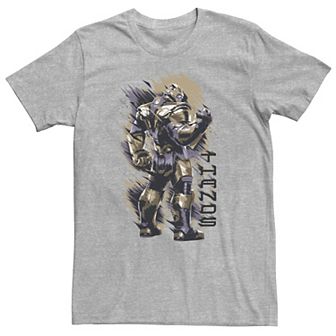 Big & Tall Marvel Avengers Endgame Thanos Shoulder Tee