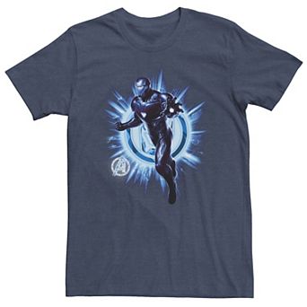 Big & Tall Marvel Avengers Endgame Iron Man Blast Tee