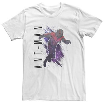 Big & Tall Marvel Avengers Endgame Ant-Man Galaxy Paint Tee