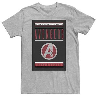 Big & Tall Marvel Avengers Endgame Stronger Together Tee