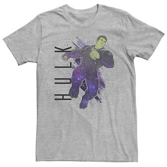 Big & Tall Marvel Avengers Endgame Hulk Galaxy Graphic Tee