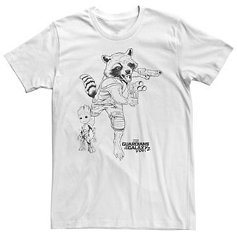 Big & Tall Marvel Guardians of the Galaxy Vol. 2 Best Friend Tee