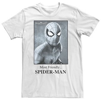Big & Tall Marvel Spider-Man Homecoming Yearbook Photo Tee