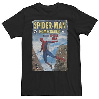 Big & Tall Marvel Spider-Man Homecoming Revamp #1 Issue Tee