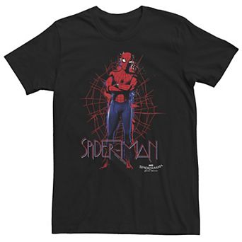 Big & Tall Marvel Spider-Man Homecoming Deco Splatter Tee