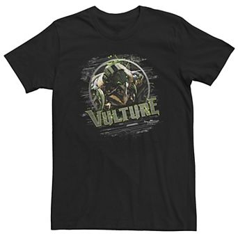 Big & Tall Marvel Spider-Man Homecoming Vulture Badge Tee