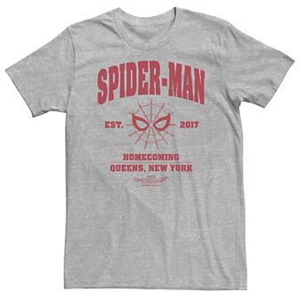 Big & Tall Marvel Spider-Man Homecoming Collegiate Tee