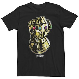 Big & Tall Marvel Avengers Infinity War Gauntlet Fist Tee