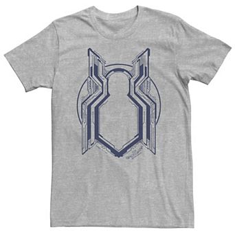 Big & Tall Marvel Spider-Man Homecoming Digital Logo Badge Tee