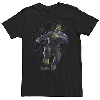 Big & Tall Marvel Avengers Endgame Hulk Logo Tee