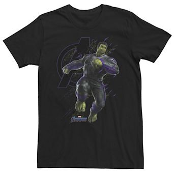 Big & Tall Marvel Avengers Endgame Hulk Logo Tee