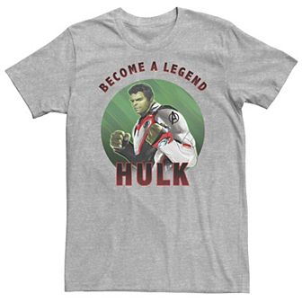 Big & Tall Marvel Avengers Endgame Become a Legend Hulk Tee