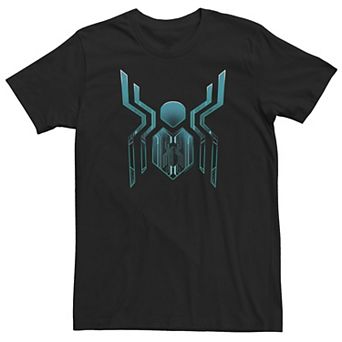 Big & Tall Marvel Spider-Man Far From Home Tech Spider Chest Symbol Tee