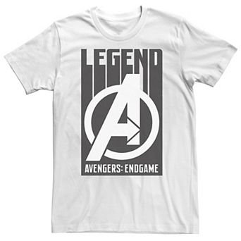 Big & Tall Marvel Avengers Endgame Legend Logo Tee