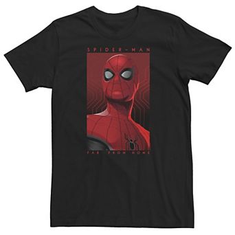 Big & Tall Marvel Spider-Man Far From Home Tonal Movie Poster Tee