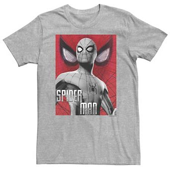 Big & Tall Marvel Spider-Man Far From Home Ornate Poster Graphic Tee