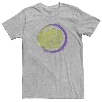 Big & Tall Marvel Avengers Endgame Hulk Spray Paint Logo Tee