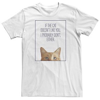Big & Tall Marvel Captain Marvel If the Cat Doesn't Like You Tee