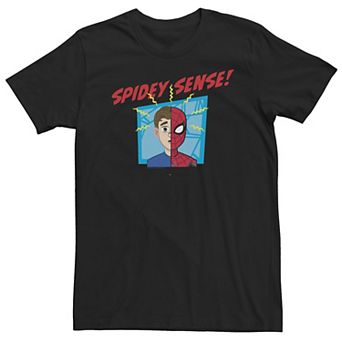 Big & Tall Marvel Spider-Man Far From Home Spidey Sense Graphic Tee