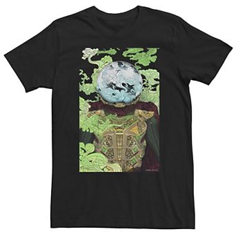 Big & Tall Marvel Spider-Man Far From Home Mysterio Vintage Poster Tee