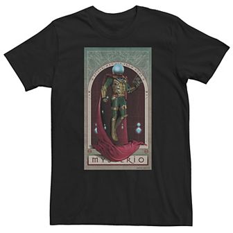 Big & Tall Marvel Spider Man Mysterio Poster Tee