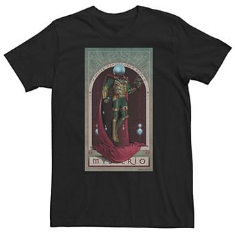Big & Tall Marvel Spider Man Mysterio Poster Tee
