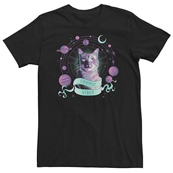 Big & Tall Marvel Captain Marvel Cosmic Vibes Goose Portrait Tee