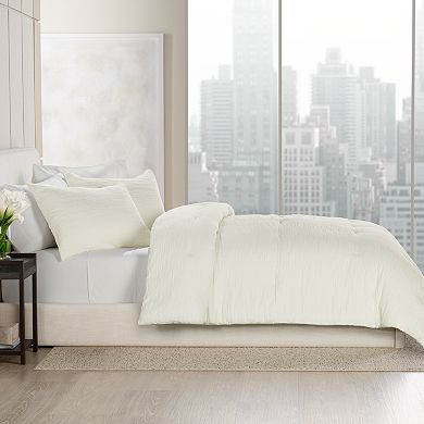 Simply Vera Vera Wang Ivory Jacquard Comforter Set with Shams