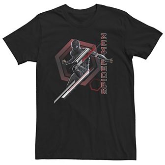 Big & Tall Marvel Spider-Man Far From Home Geometric Graphic Tee