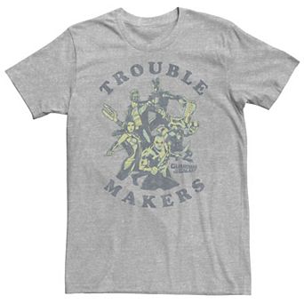 Big & Tall Marvel Guardians Of The Galaxy Trouble Makers Tee