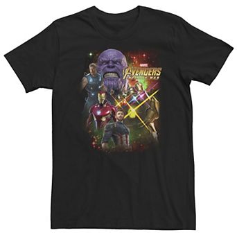 Big & Tall Marvel Avengers Infinity War Hero Nebula Tee