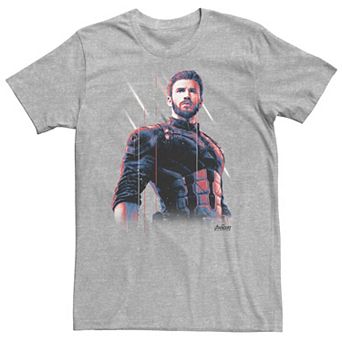 Big & Tall Marvel Infinity War Captain America Pose Tee