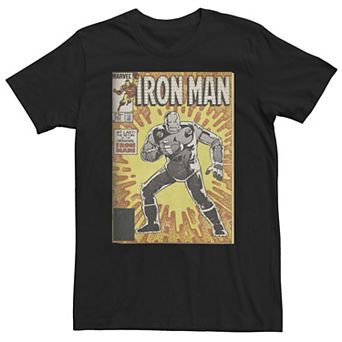 Big & Tall Marvel Avengers Iron Man Return Of The Original Comic Graphic Tee