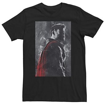 Big & Tall Marvel Thor Distressed Painting Poster Tee