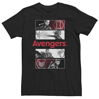Big & Tall Marvel Avengers Color Pop Tee