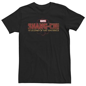 Big & Tall Marvel Shang-Chi And The Legend Of The Ten Rings Logo Tee