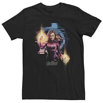 Big & Tall Marvel Avengers Captain Marvel Tee