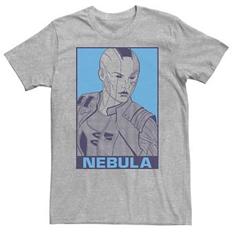 Big & Tall Marvel Avengers Endgame Nebula Pop Art Tee