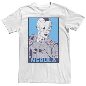 Big & Tall Marvel Avengers Endgame Nebula Pop Art Tee