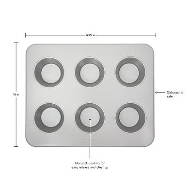 KitchenAid KQ944OSNSA 6-Cup Muffin Pan