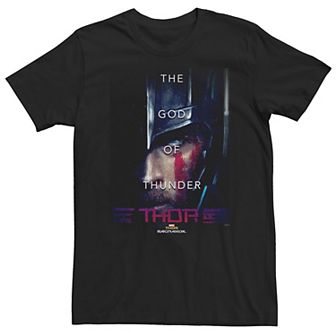 Big & Tall Marvel Thor Ragnarok The Mighty God of Thunder Tee