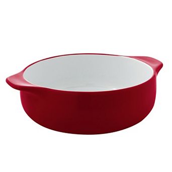 KitchenAid KQ990BX Vitrified Stoneware 2-qt Round Casserole Baker