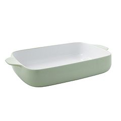 KitchenAid 2.5-Quart Enameled Cast Iron AU Gratin Roasting Pan, Pistachio