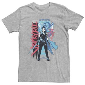 Big & Tall Marvel Thor Ragnarok Valkyrie Warsong Heroine Tee