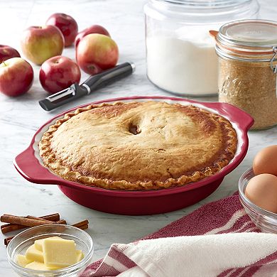 KitchenAid KQ995BX Vitrified Stoneware 9-in. Pie Plate