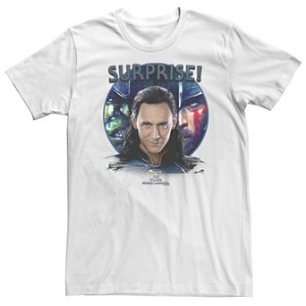 Big & Tall Marvel Thor Ragnarok Loki Surprise! Shadows Tee