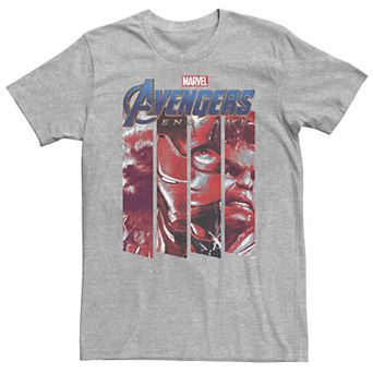 Big & Tall Marvel Avengers Endgame Red Tint Panels Tee