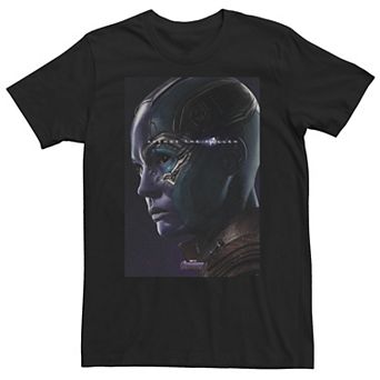 Big & Tall Marvel Avengers Endgame Nebula What Ever It Takes Poster Tee